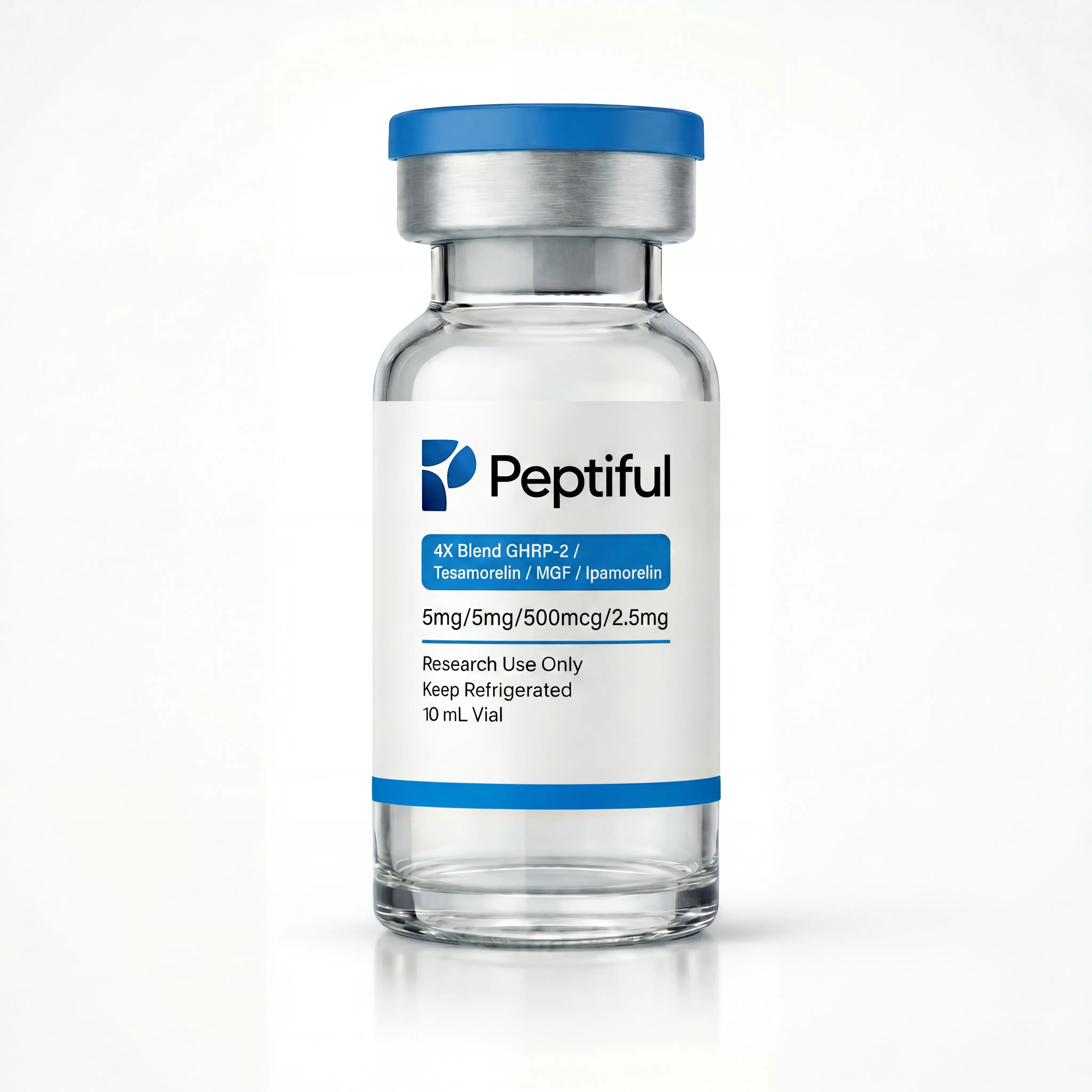 4X Blend GHRP-2 + Tesamorelin + MGF + Ipamorelin